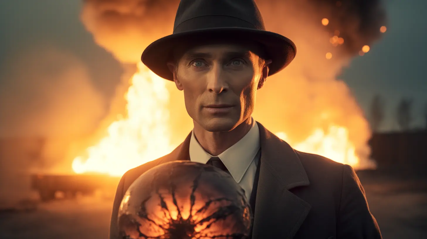 Oppenheimer handing you an ounce of plutonium